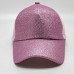  Breathable Paillette Baseball Cap with Ponytail Hole Summer Sunscreen Hat  eb-54759687